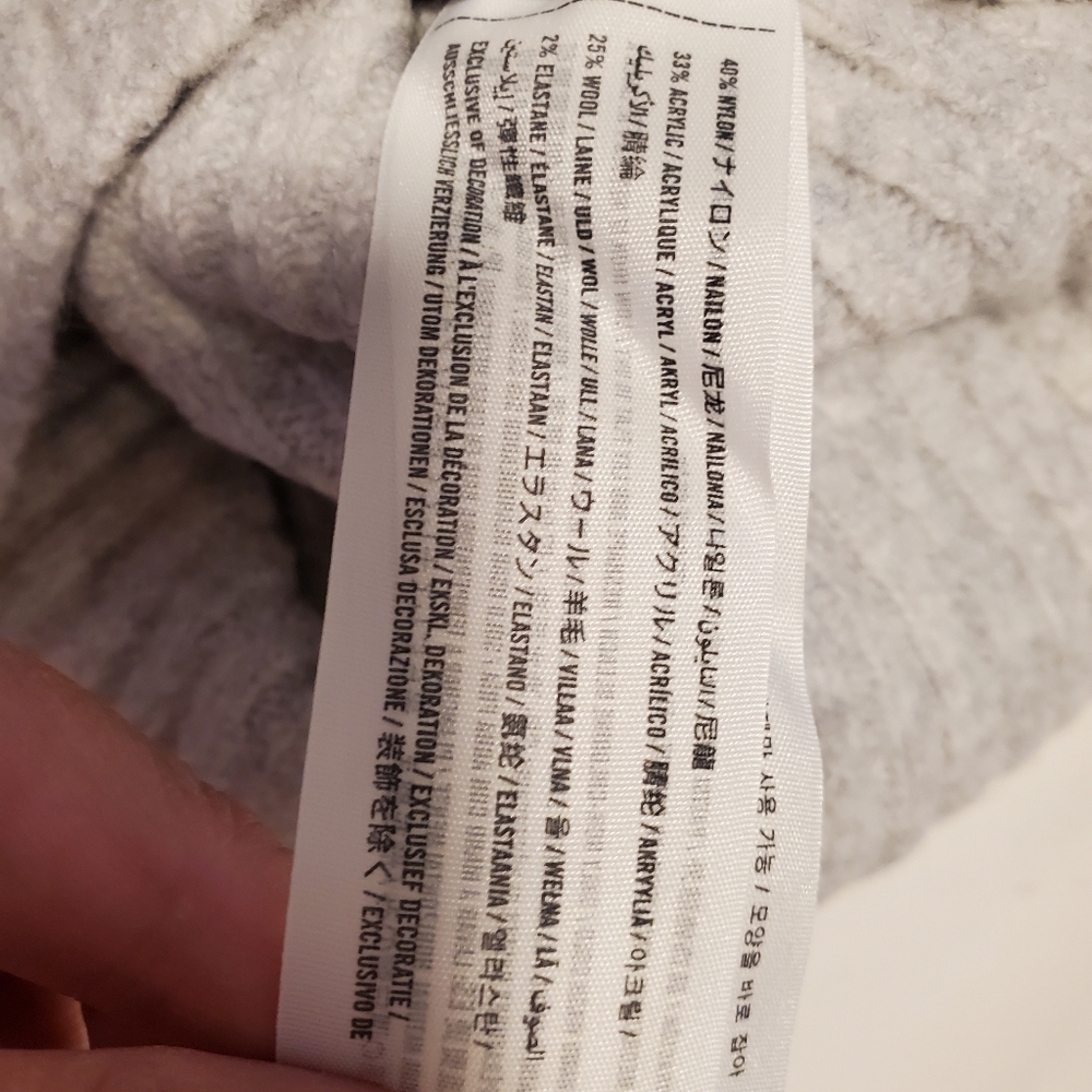 NWT A&F Turtleneck Sweater with Side Zipper - Picture 8 of 11